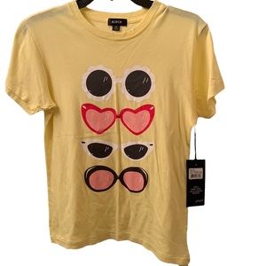 ✅✅🌷WildFox Sunnies Keke Shirt in Lemon Meringue